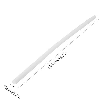 15 500mm Engineering Plastic Bar PTFE Rod Engineering Plastic PTFE Rod for Making into Rods 
